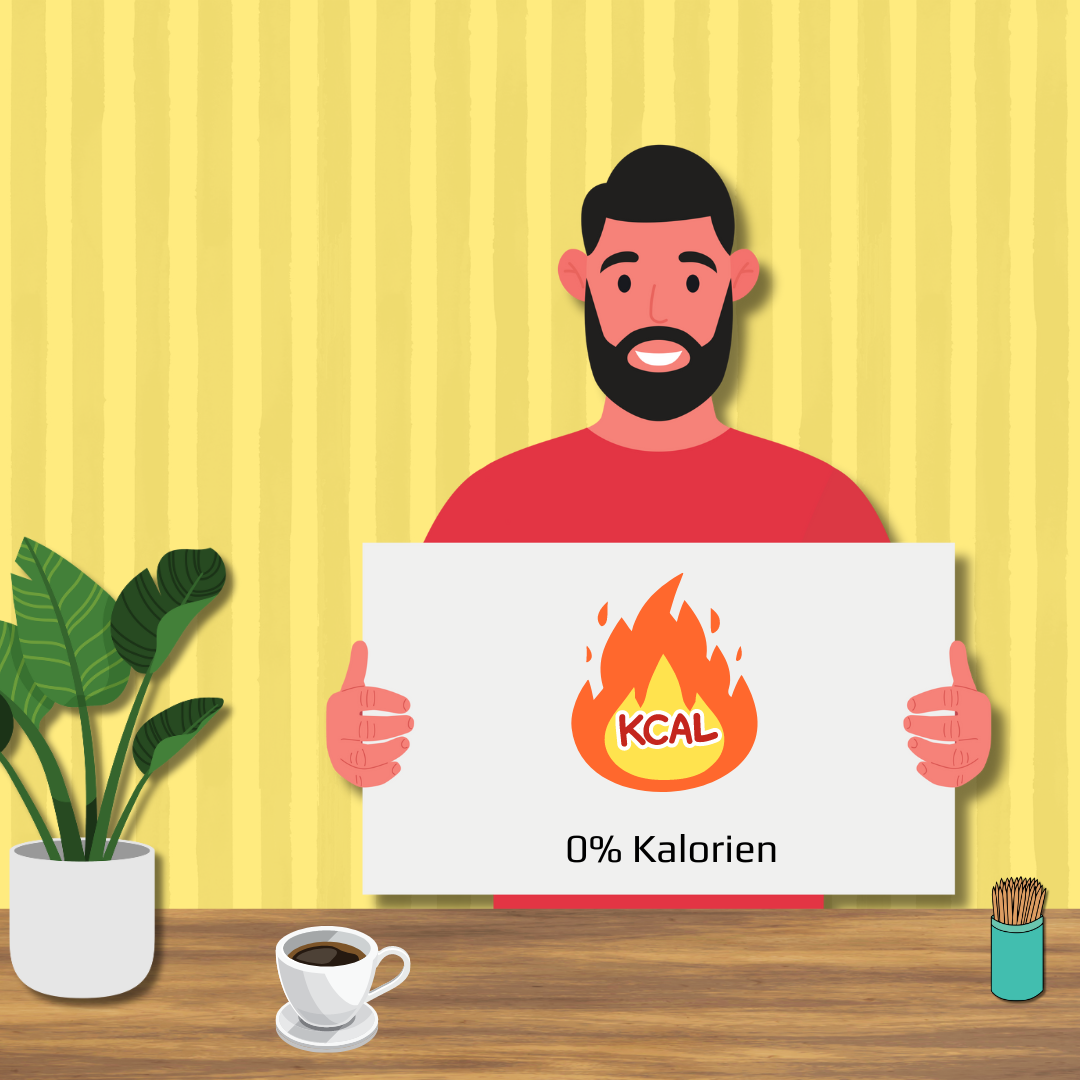 Haben die Zahnstocher mit Geschmack Kalorien?