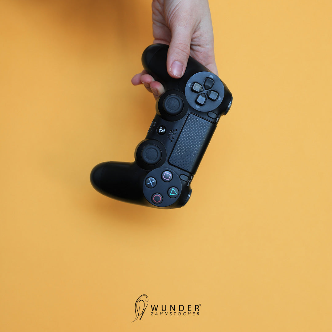 Ungesunde Snacks und ein fettiger Controller beim Zocken?