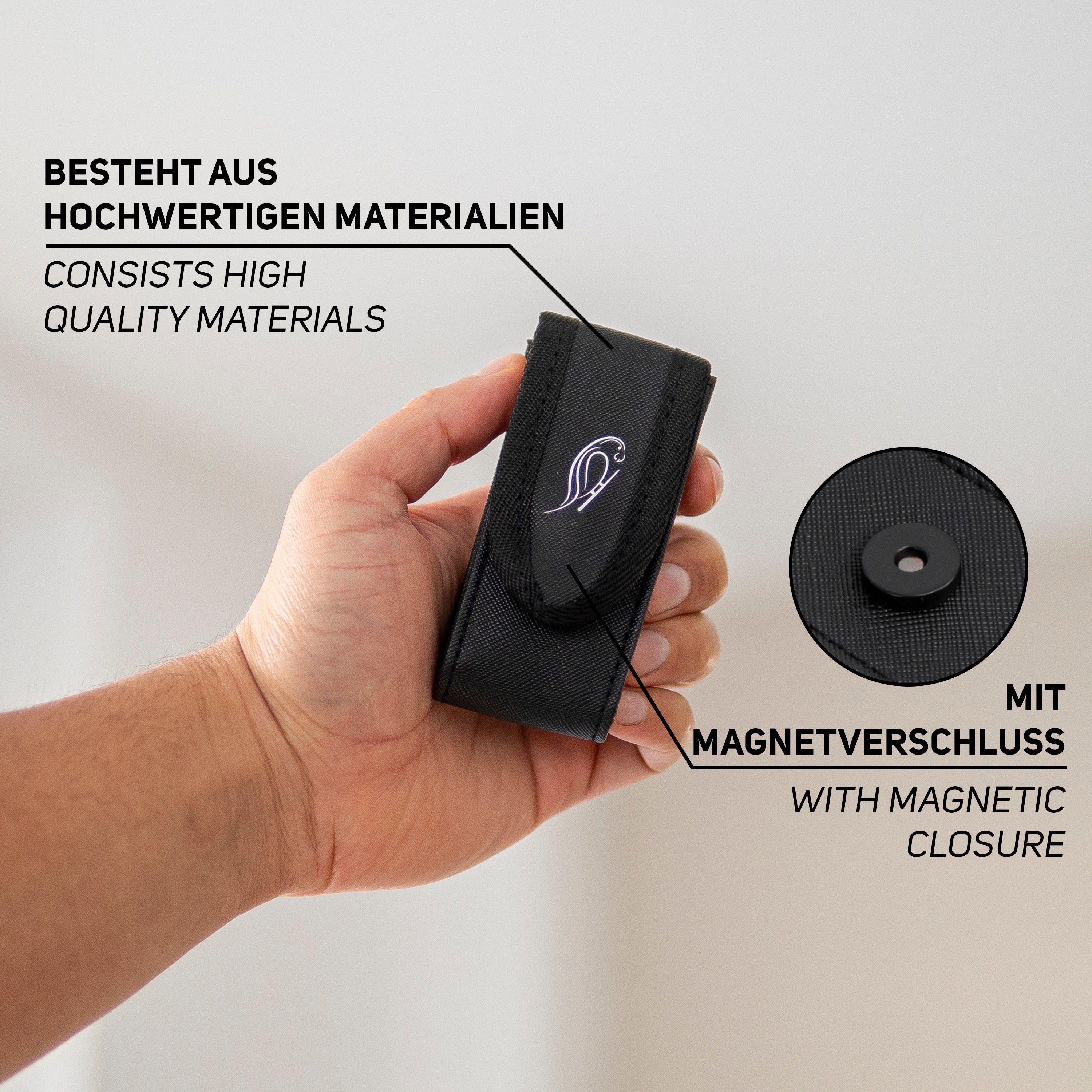 PREMIUM LEDERTASCHE FÜR WUNDER ZAHNSTOCHER SINGLE PACKS