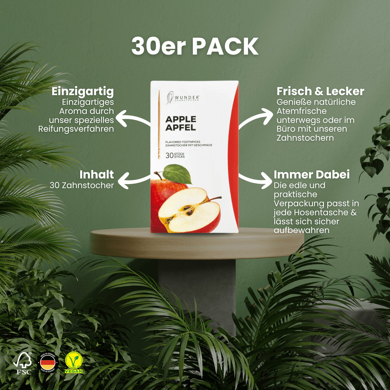 Wunder Zahnstocher - Single Pack 30x