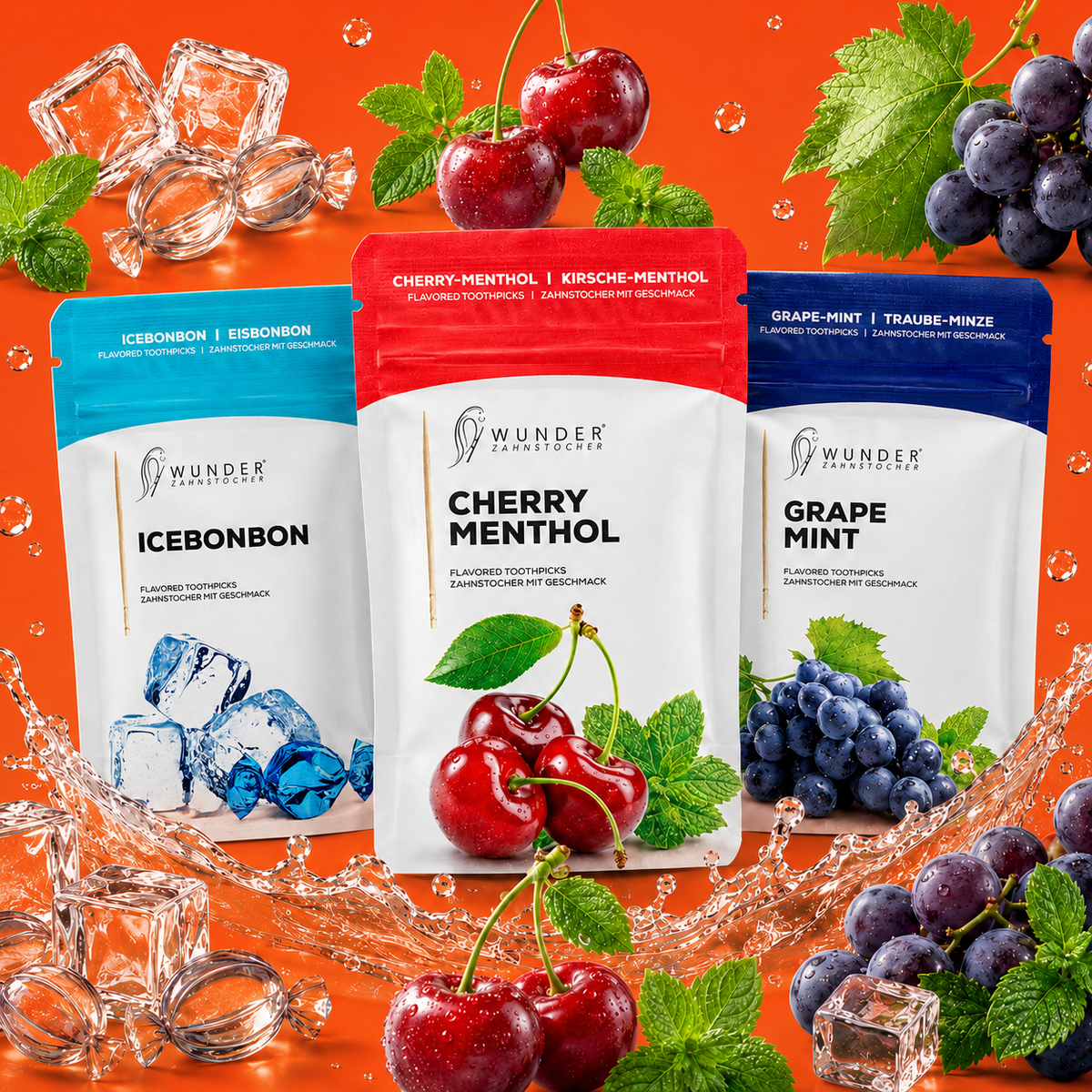 Wunder Refill Pack Fresh Breath – 3 Sorten, 300 Stück