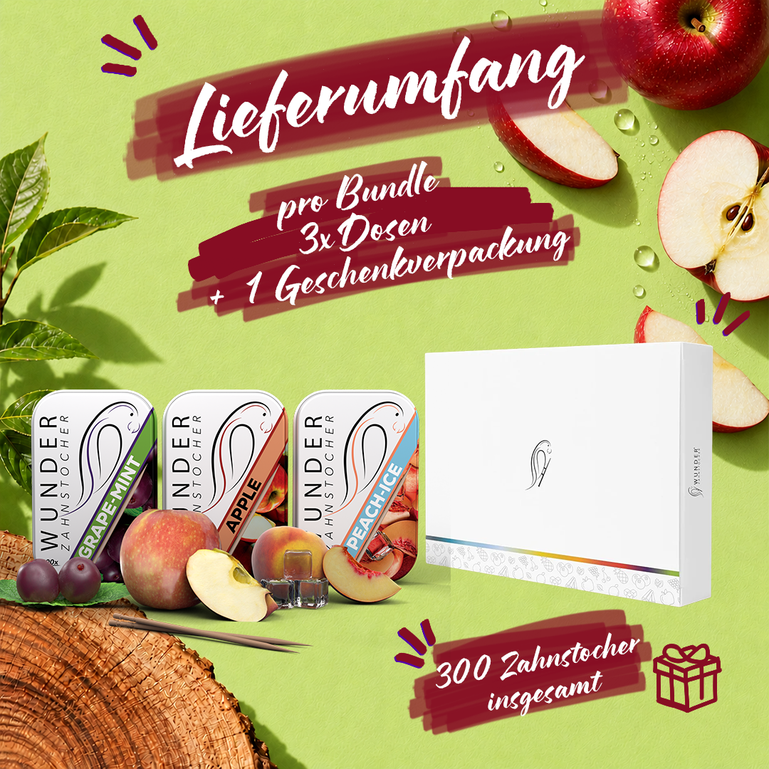 Wunder Juicy Pack – 3 Sorten, 300 Stück – Bild 7