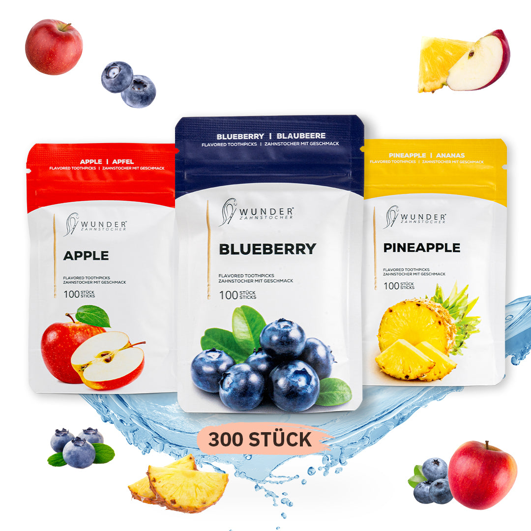 REFILL PACK - FRUIT PACK - ZAHNSTOCHER MIT GESCHMACK