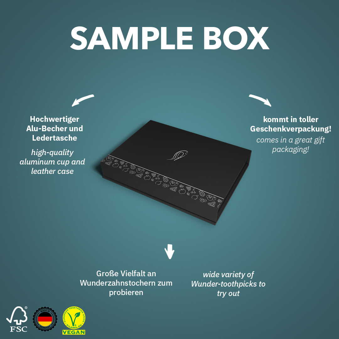 Wunder Zahnstocher All-in one Box
