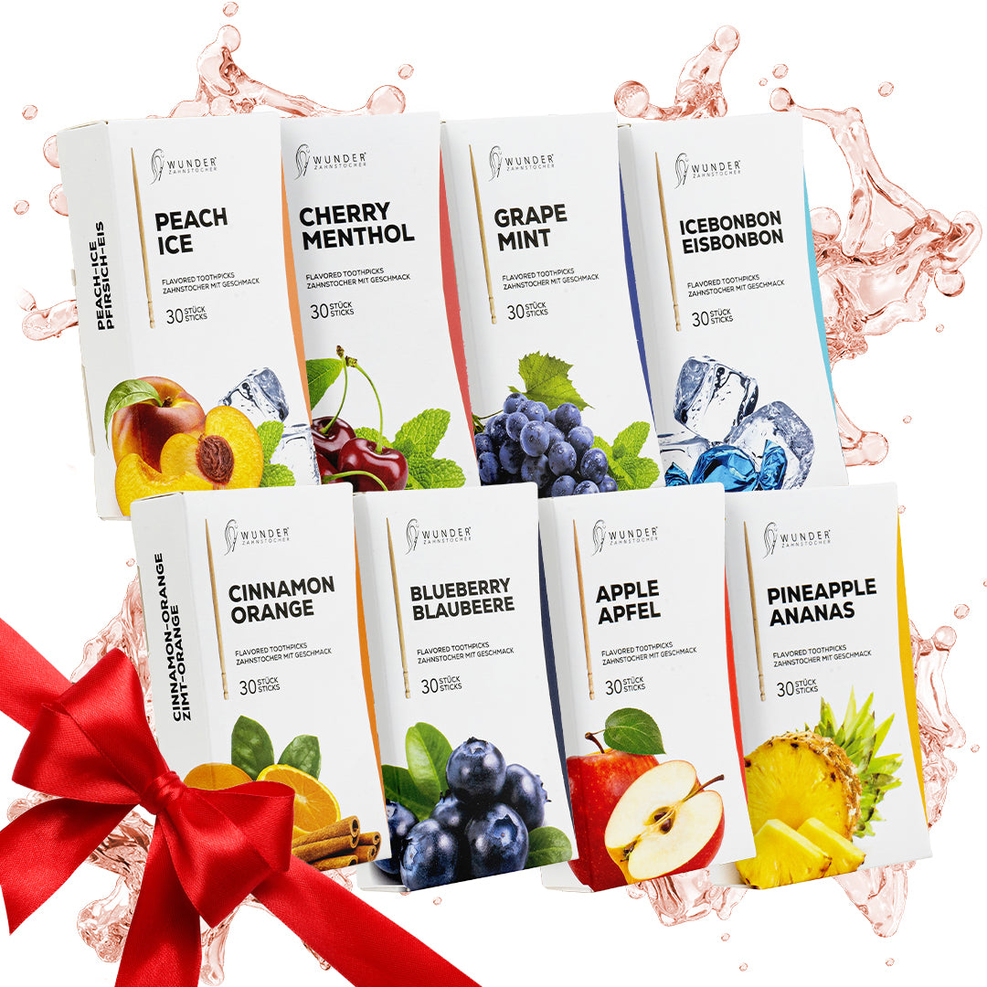 30er XXL BUNDLE - Zahnstocher mit Geschmack