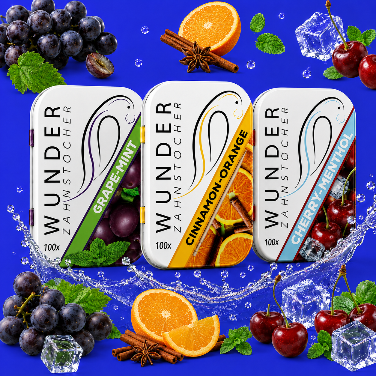 TASTY PACK - ZAHNSTOCHER MIT GESCHMACK