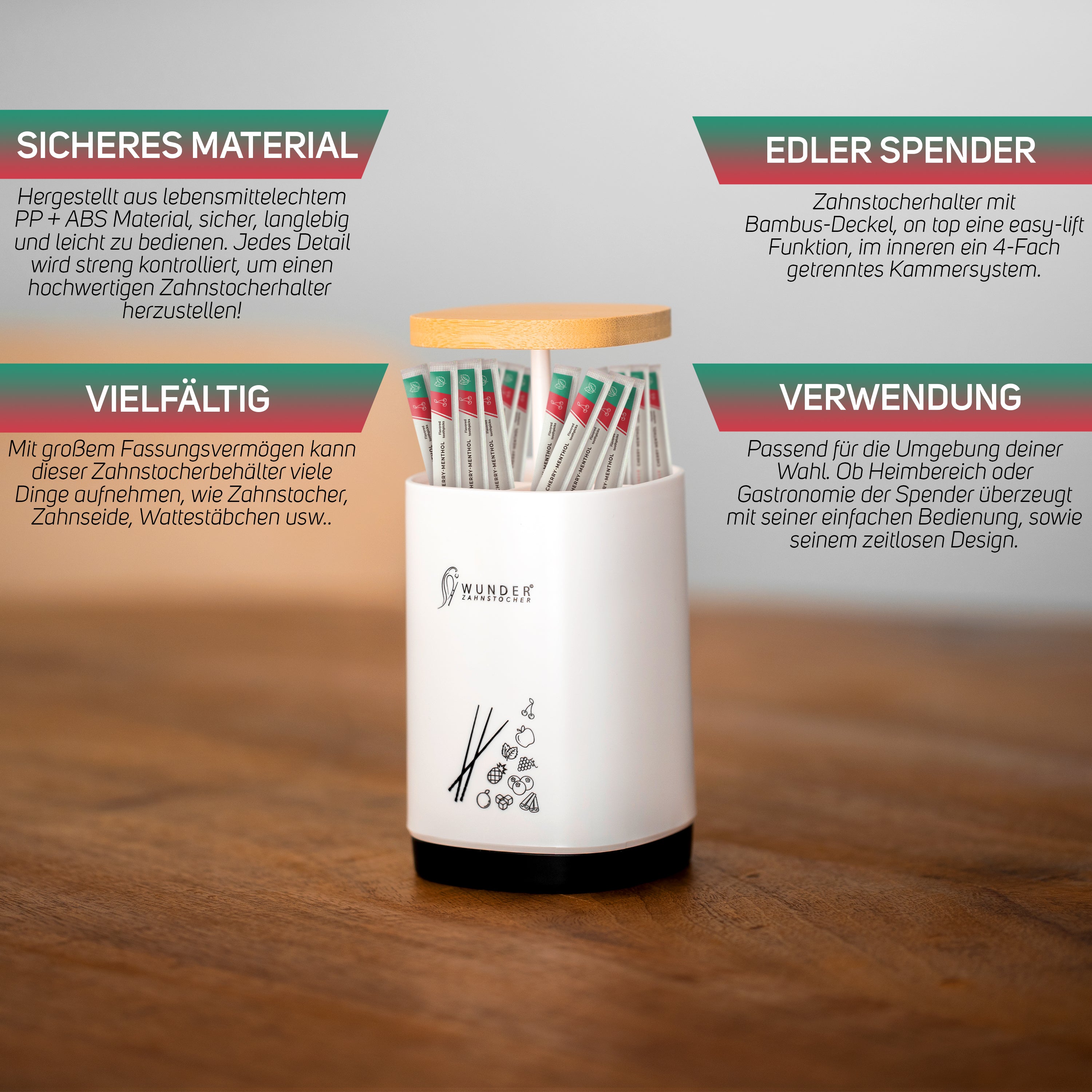 WUNDER ZAHNSTOCHER SPENDER