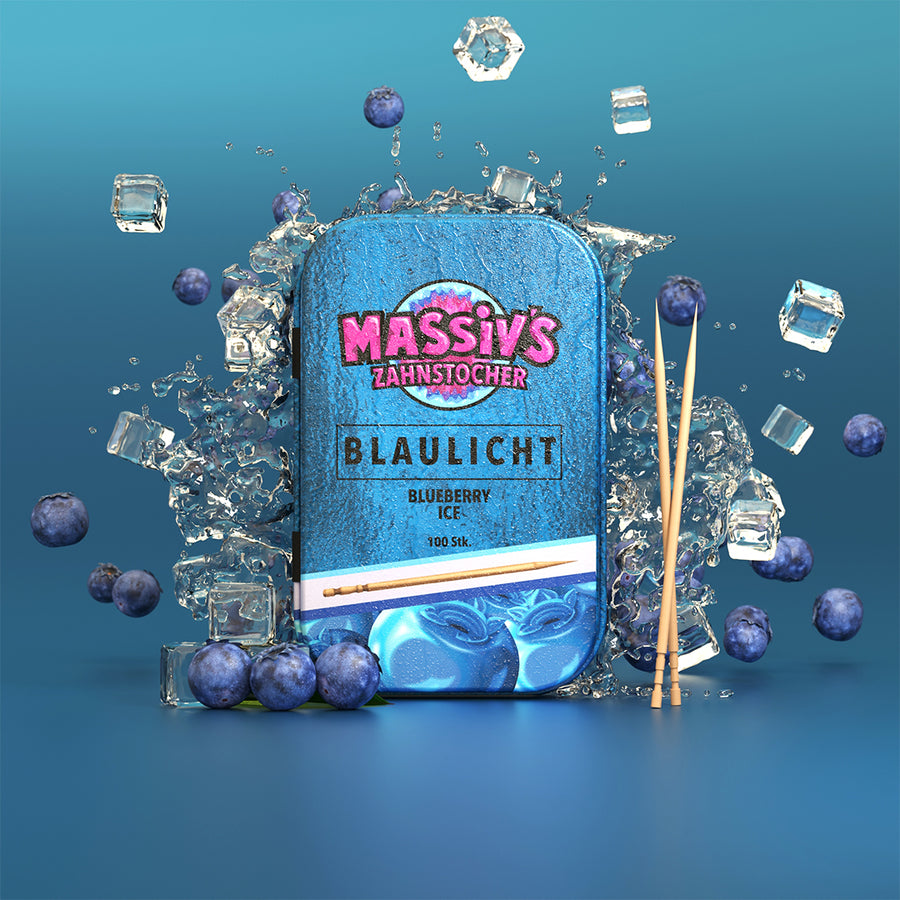 Massiv's Zahnstocher Metalldose