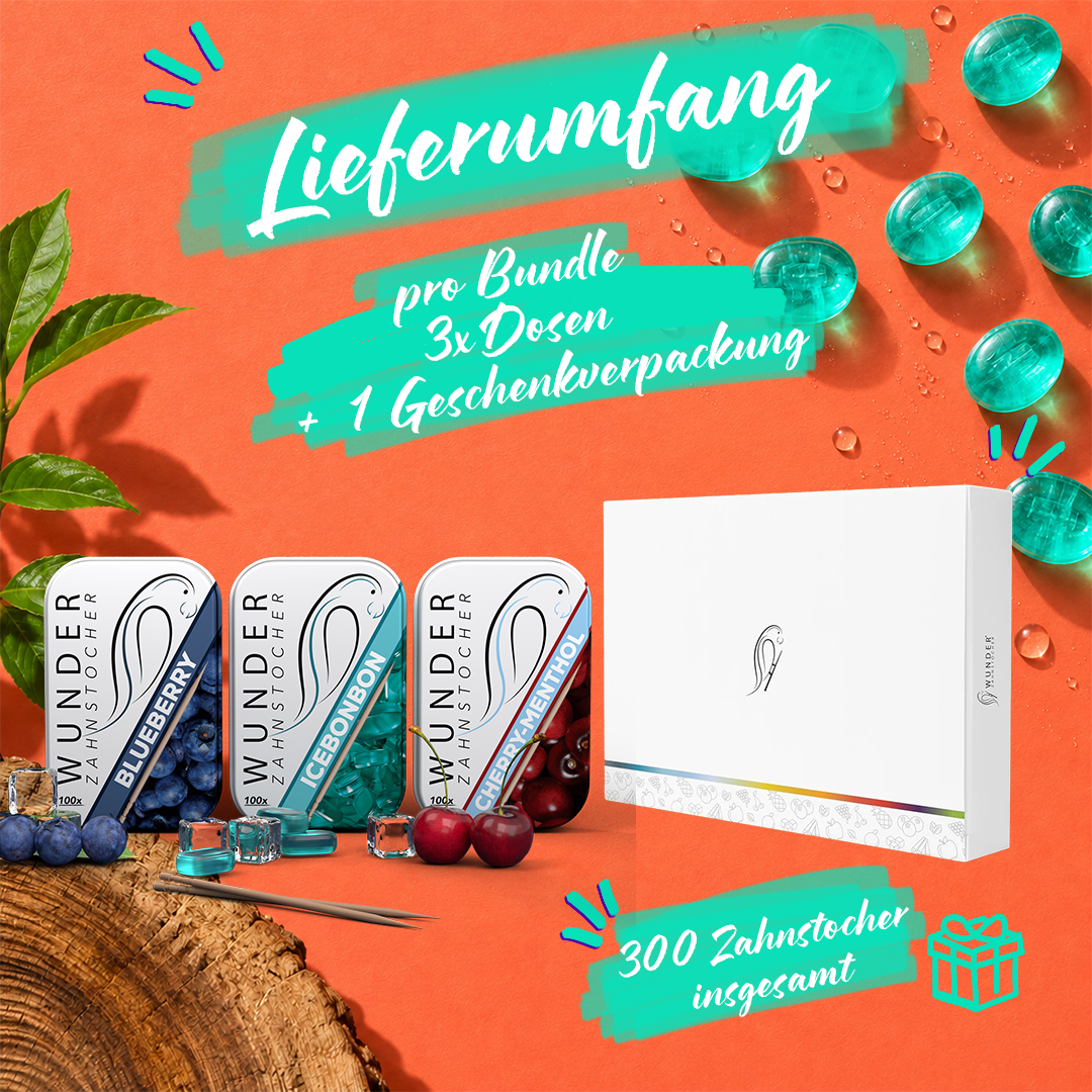 Wunder Fresh Pack – 3 Sorten, 300 Stück