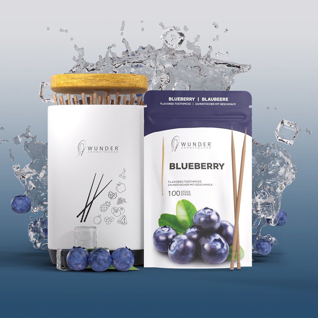 WUNDER ZAHNSTOCHER SPENDER + 1x REFILL PACK