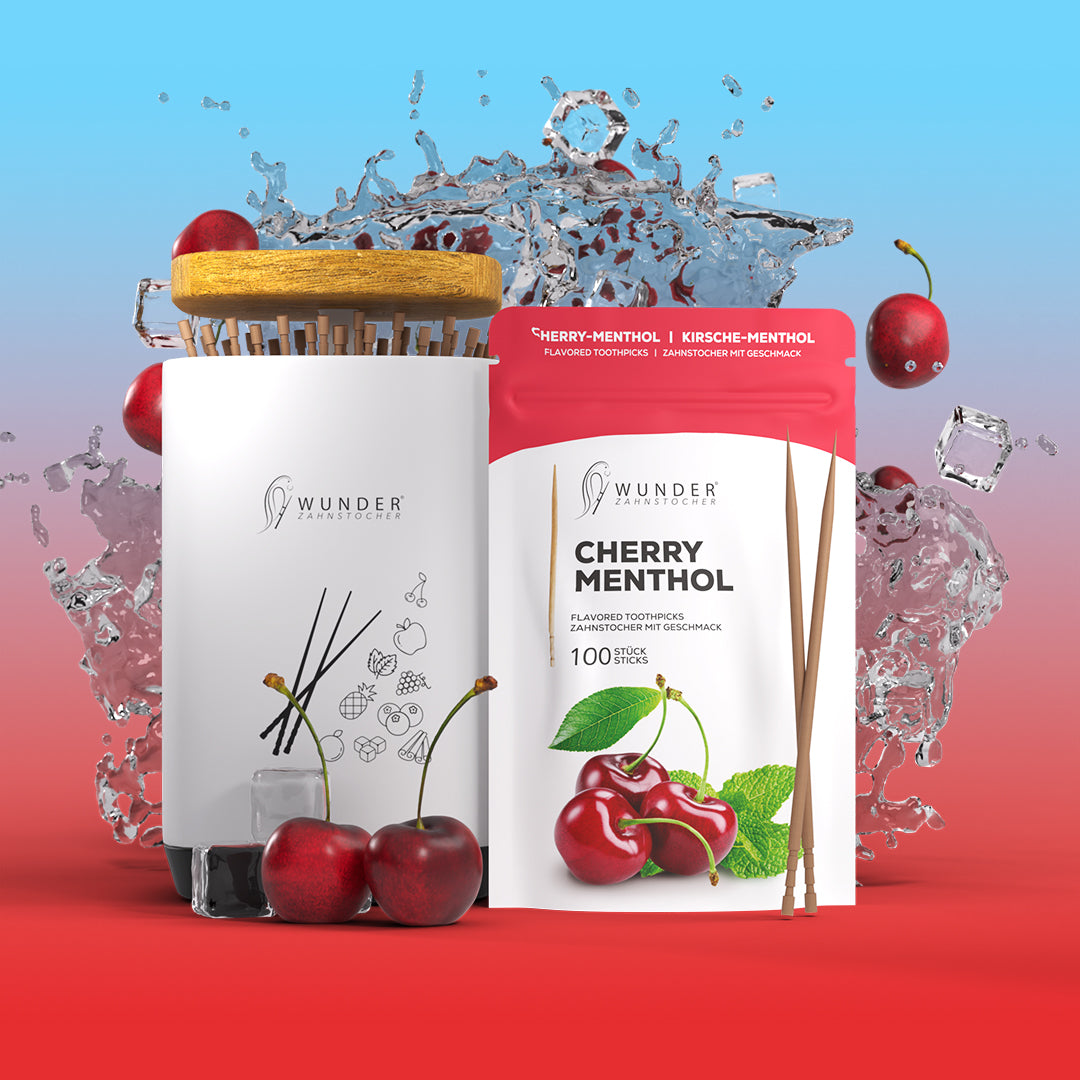 WUNDER ZAHNSTOCHER SPENDER + 1x REFILL PACK