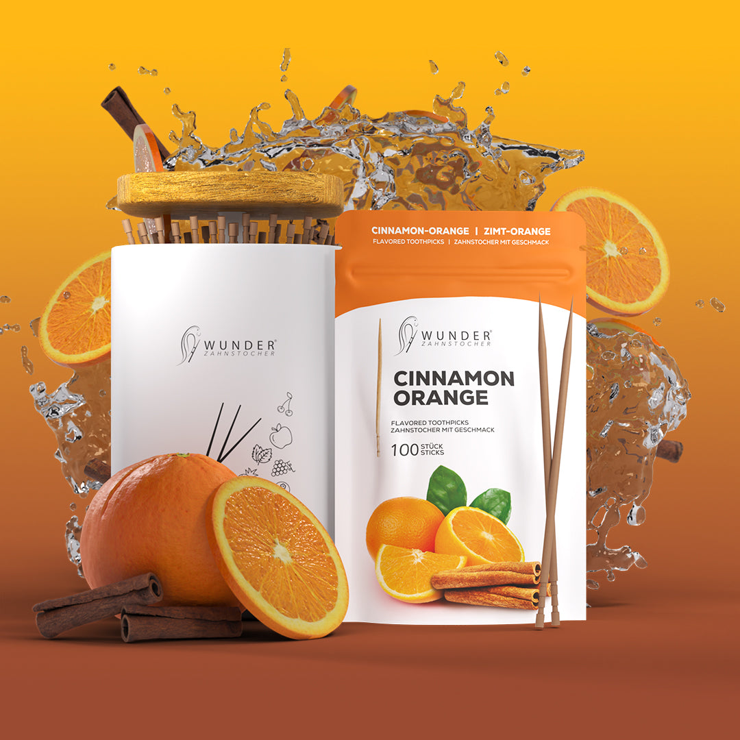 WUNDER ZAHNSTOCHER SPENDER + 1x REFILL PACK
