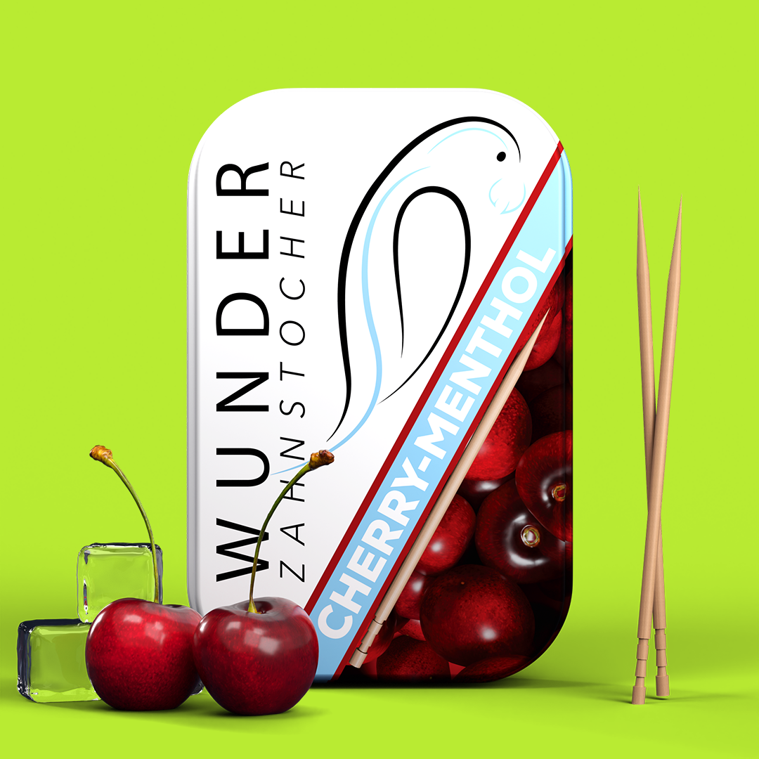 Wunder Zahnstocher Metalldose – 100 Stück