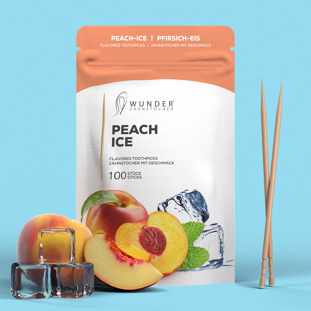 Pfirsich-Eis