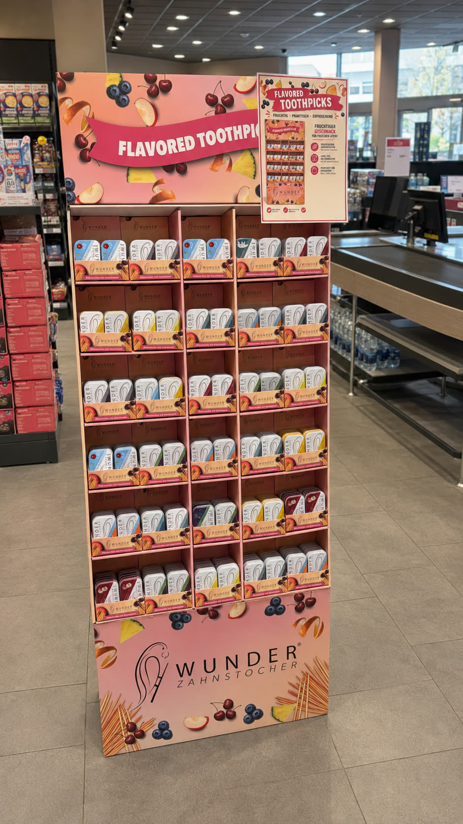 Wunder Zahnstocher Display im Markt